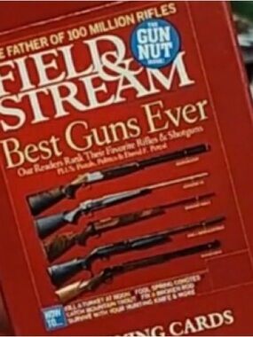 Field & Stream Red 'Best Guns Ever' Playing Cards - Red Deck